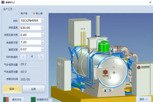 18Cr2Ni4W 0.07mm carburizing process