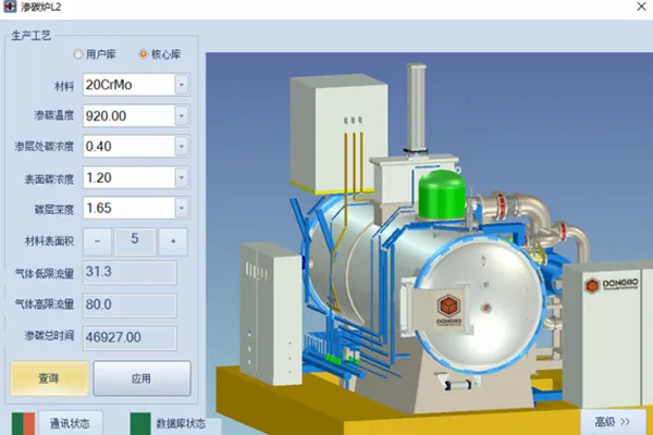 20CrMoH 1.65mm carburizing process