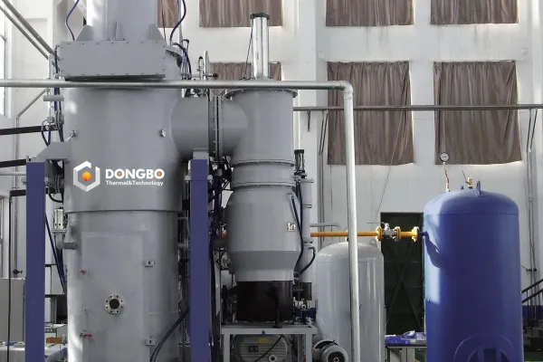 Vertical Double Chamber Vacuum Quenching Furnace (Water Quenching)